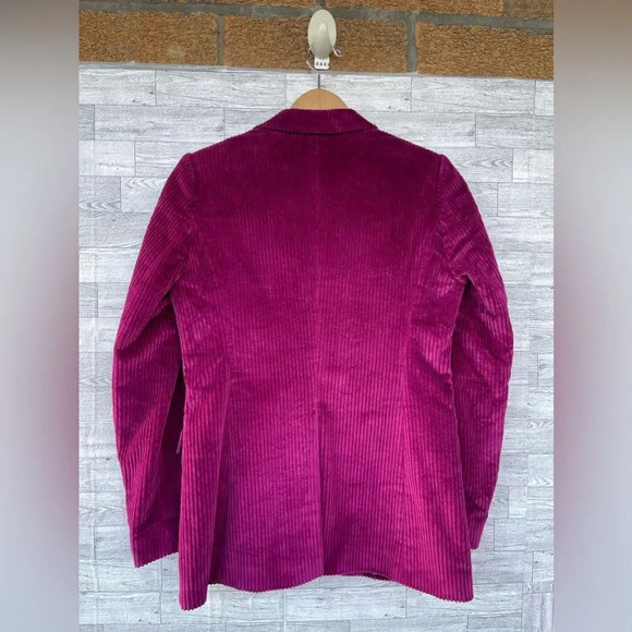 Dries Van Noten
Stretch-Cotton Corduroy Jacket in fuchsia size 38/small - Picture 10 of 17